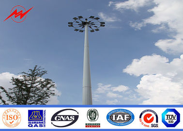 中国 モータースポーツ システムが付いている円錐 36m 正方形の軽く高いマスト ポーランド人をつける発電所 サプライヤー
