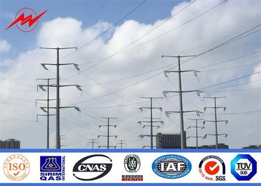 中国 110KV 倍回路の電力ポーランド人の高いマスト鋼鉄電信柱 サプライヤー