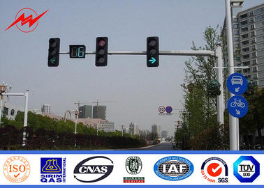 中国 注文の道路 3m/4m/6m は 20 年のハイウェー街灯柱に保証電流を通しました サプライヤー