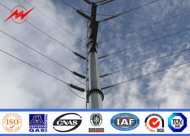 中国 110kv 電気送電線のための 12m 500Dan 鋼鉄電信柱 サプライヤー