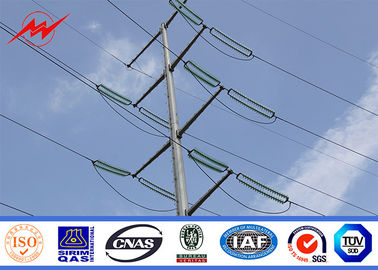 中国 自己支持の鋼鉄電信柱は 27.5m の送電線プロジェクトに電流を通しました サプライヤー