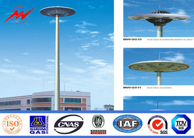 中国 23m 3つのセクションHDG高いマストの街灯柱15 *空港照明のための2000w サプライヤー