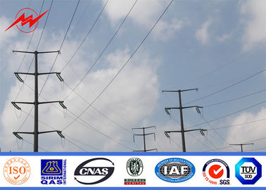 中国 架空送電線のプロジェクトのための中型の電圧電気はめ込みポーランド人/鋼鉄伝達ポーランド人 サプライヤー