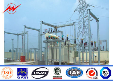 中国 高圧によって電流を通される鋼鉄ポーランド人の電気変圧器のサブステーションの構造シリーズ サプライヤー