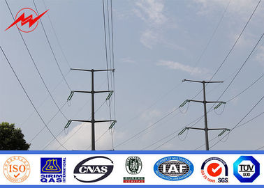 中国 ASTM A572によって電流を通される電気10KV |送電線のための500KV HDGの電気鋼鉄管状のポーランド人 サプライヤー
