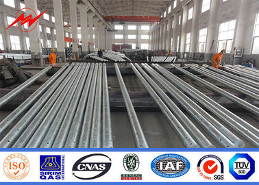 中国 ガラス繊維の保護の11KV 33KVの八角形の鋼鉄伝達管状の棒 サプライヤー