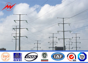 中国 電力配分ライン プロジェクトのための14M 500ダンの電気伝達鋼鉄電信柱 サプライヤー