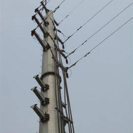中国 50FTの多角形の電気絶縁体の132KVのための鋼鉄電柱の配分ポーランド人 サプライヤー