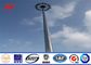 35m のハイウェーの 1000w メタル ハライド ランプの自動車-持ち上がるシステムが付いている高いマストの街灯ポーランド人 サプライヤー