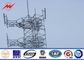 鋼鉄電気通信の細胞アンテナ コミュニケーション、ISO 9001 のためのモノラル ポーランド人タワー サプライヤー