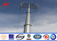 16m の採鉱産業のための 13kv 電力線棒の鋼鉄電信柱 サプライヤー