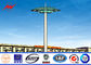 23m 3つのセクションHDG高いマストの街灯柱15 *空港照明のための2000w サプライヤー