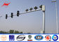 交通信号システムのための6m 12mの長さQ345の信号/街灯ポーランド人 サプライヤー