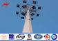 20mの高いマスト タワーの亜鉛めっきを用いる管状の鋼鉄Monopole通信塔 サプライヤー