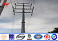 送電線つや出しコイルの鋼鉄電柱33kv 10mの電気事業の棒 サプライヤー