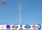 円錐80FT - 90FT屋外の4脚のモノラル ポーランド人タワー コミュニケーション配分ライン サプライヤー