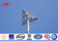60MのASTM A123の亜鉛めっきの標準の専門のMonopole電気通信タワー サプライヤー