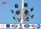 6-15m電流を通された鋼鉄高いマスト街灯柱、Dammanの海港のための屋外の街灯柱 サプライヤー
