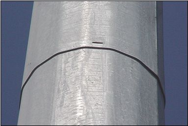 20mの港のカスタマイズされる専門の高いマストの街灯柱の熱いすくいの亜鉛めっきOEM 15