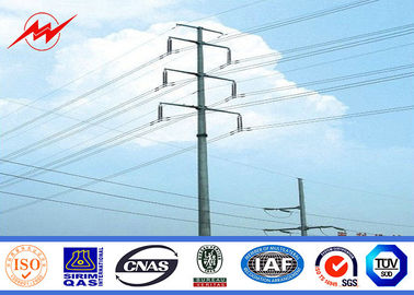 中国 120kv overheadline のプロジェクトのための最も安い電気通信タワー鋼鉄電信柱 サプライヤー