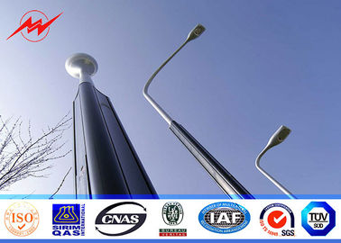 中国 10m 円錐先を細くされた駐車場街灯柱の正方形外部の街灯柱 サプライヤー
