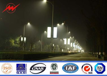 中国 10m は腕の正方形の駐車場の洪水の街灯柱の通行料-場所 LED 街灯柱--を選抜します サプライヤー