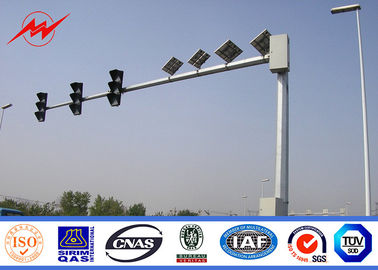 中国 交通信号システムのための6m 12mの長さQ345の信号/街灯ポーランド人 サプライヤー