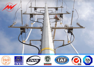 中国 11Mの送電線のプロジェクトのための1.8安全率鋼鉄電信柱 サプライヤー