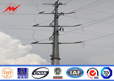 中国 送電線のプロジェクトのための69kvによって電流を通される鋼鉄実用的な電柱 サプライヤー