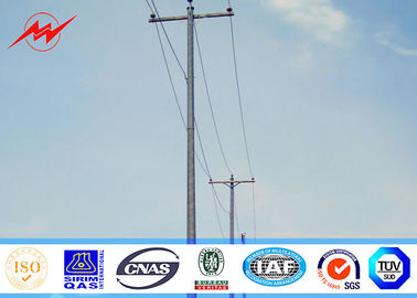 中国 25ftの高い八角形の形の金属の電信柱の熱いすくいは長い耐用年数に電流を通した サプライヤー