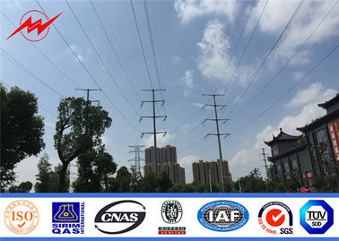中国 132kvパワー ユーティリティーの棒の多角形タワーは鋼鉄電気棒に電流を通しました サプライヤー