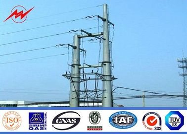 中国 AWS D1.1 25mの69kv送電のポーランド人の鋼鉄実用性は街灯柱に電流を通しました サプライヤー