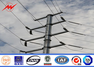 中国 10kv - 69kv送電線プロジェクトのための550kvによって電流を通される鋼鉄電柱 サプライヤー