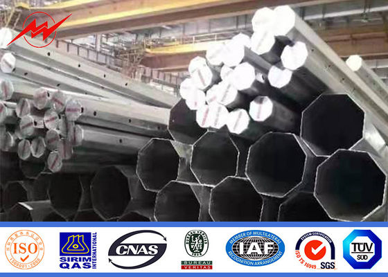 中国 11.9m 12m 15m 16mは伝達のための鋼鉄電柱電流を通した サプライヤー