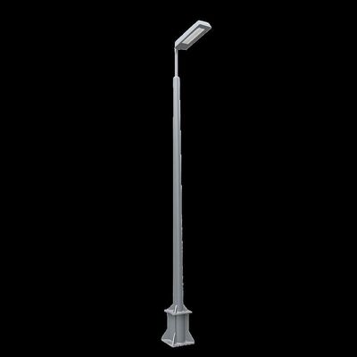 品質  4-8 Meters Customizable Length Street Light Pole with Earthquake Resistant Design and Hot Dip Galvanized Finish 工場