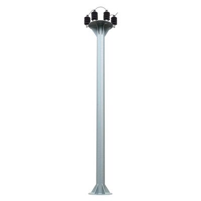 品質  ASTM A123 Galvanized Steel Power Pole with 50 Years Lifetime and Climb Accessories for Durable Power Distribution 工場
