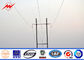 ASTM 132kv送電線プロジェクトのための123電気鋼鉄電信柱 サプライヤー