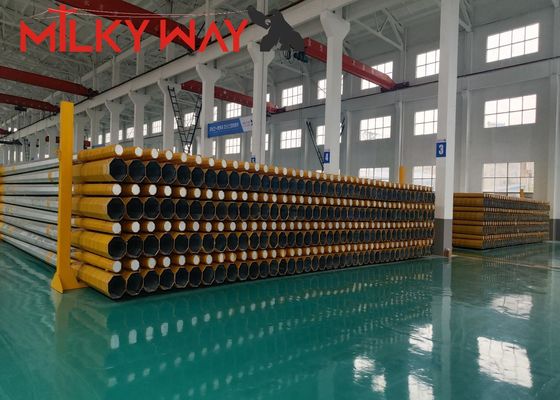 20-40m スチールポールトランスミッションライン 80-100μmのホットディップガルバニゼーション サプライヤー
