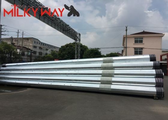 15M 6mm 厚さ パーソナライズされた電源伝送ポール 鋼鉄 サプライヤー