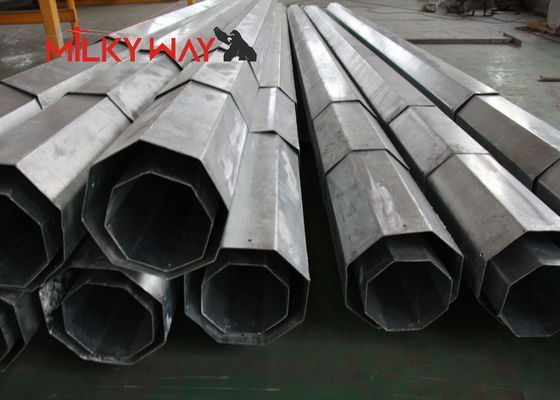 Hot Dip Galvanized Electrical Power Pole for Power Transmission with Customized Height サプライヤー