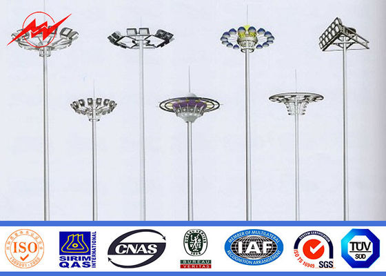 30M の高さの高いマスト タワー LED の洪水の街灯柱の ith 1000W HPS ランプ
