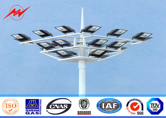 30M の高さの高いマスト タワー LED の洪水の街灯柱の ith 1000W HPS ランプ