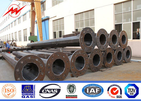 防風の熱いすくいの電流を通された高いマスト タワー、空港金属街灯柱