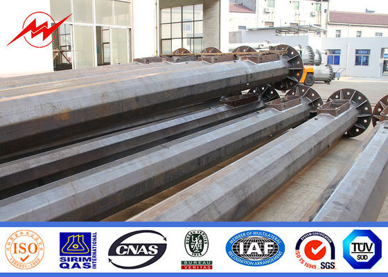 50m の持ち上がるシステムとの塗る高いマストの棒のスポーツ・センターの照明