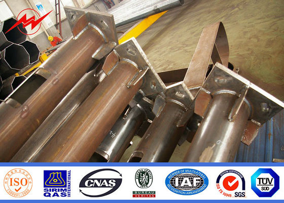 12m の二重腕の熱いすくいは街灯のための鋼鉄棒に電流を通しました