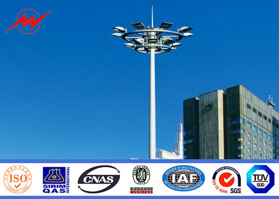 持ち上がるシステムが付いている屋外の 80M 電流を通された塗る高いマスト ポーランド人