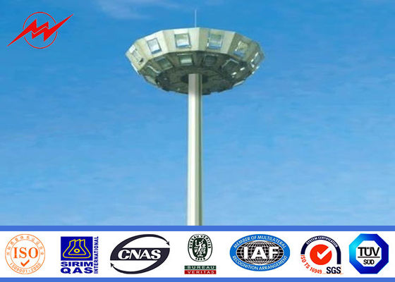 持ち上がるシステムが付いている屋外の 80M 電流を通された塗る高いマスト ポーランド人