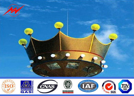 持ち上がるシステムが付いている熱いすくいの亜鉛めっき 75M の塗る高いマスト ポーランド人