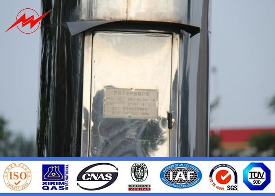 25 メートルは 6*1000 ワットの粉によって塗られた高いマストの棒を HPS multisided