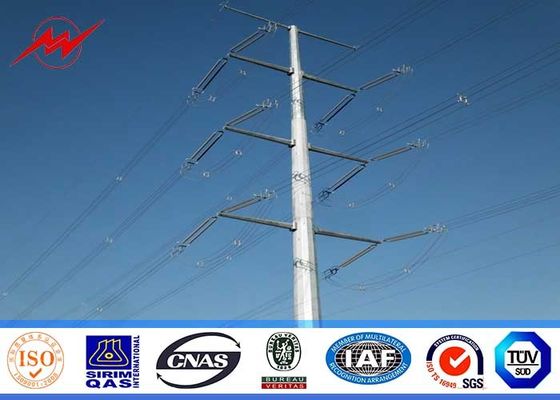 円錐タイプ電力の棒 2.75mm の厚さの鋼板 3 セクション